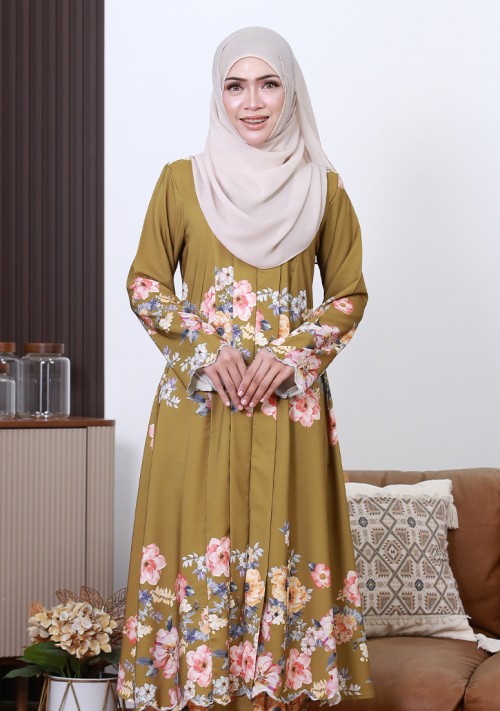 Kebaya Sri Qaseh - Golden Olive