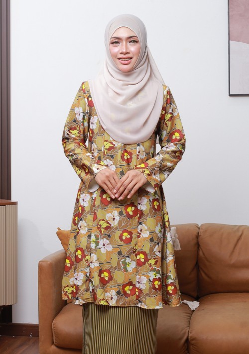 Kurung Sri Kenanga - Golden Olive