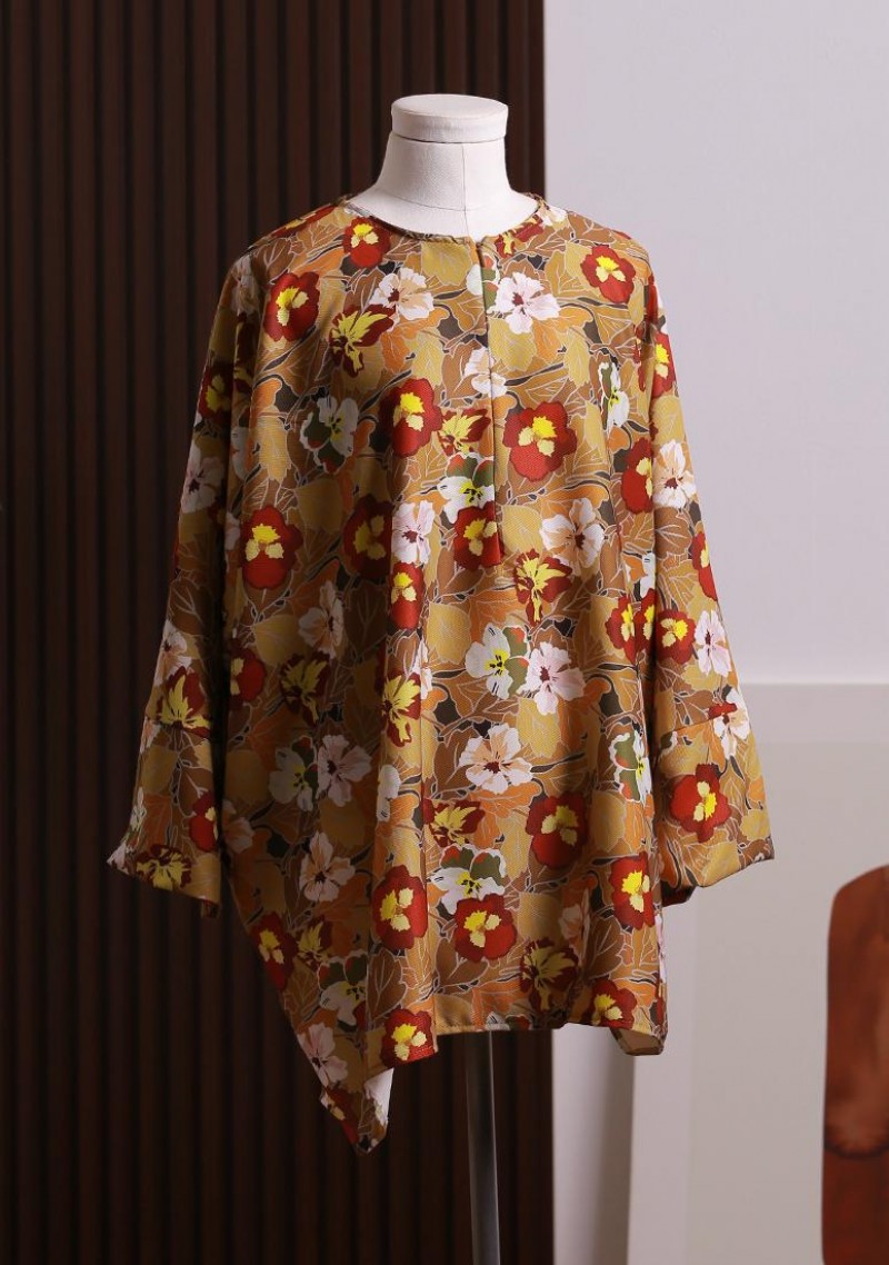 Blouse Sara V26 - Golden Olive