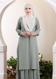 Kurung Princess Helena - Greeny Grey
