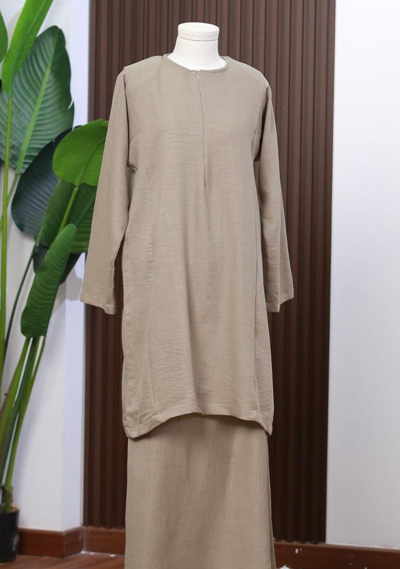 Kurung Azwa - Greeny Grey