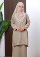 Kurung Azwa - Greeny Grey