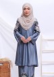 Kurung Zahida - Grey