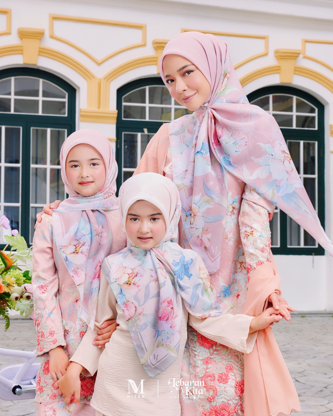 Tudung Bawal - Dusty Pink