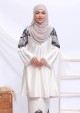 Kurung Zahida - Ivory White
