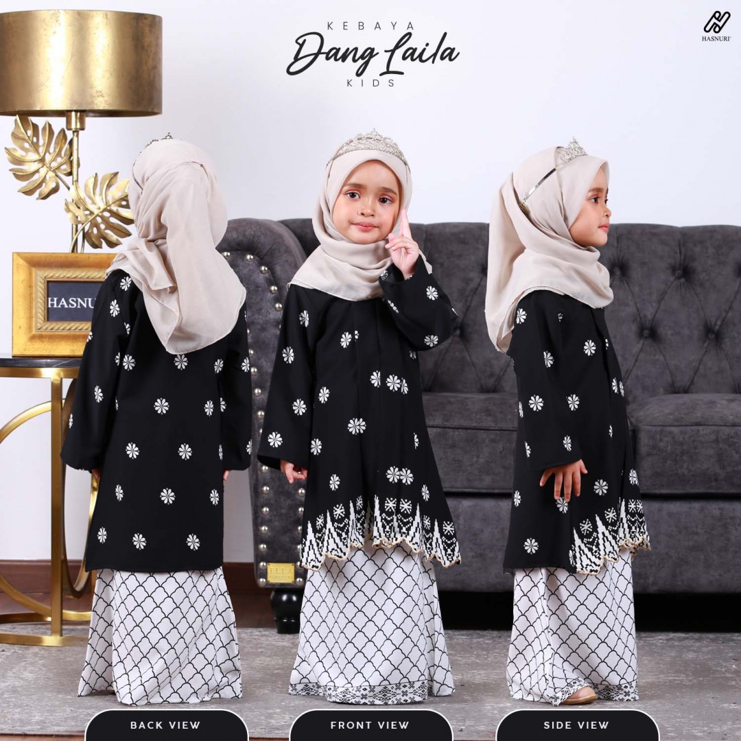 Kebaya Dang Laila Kids - Dusty Purple