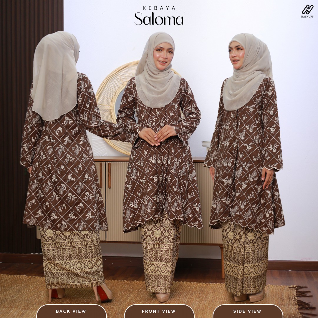 Kebaya Saloma - Dusty Pink