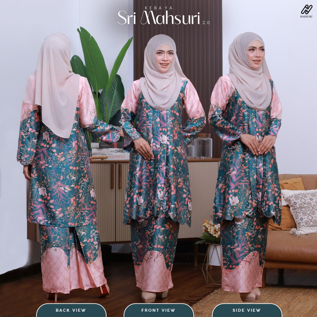 Kebaya Sri Mahsuri 2.0 - Nude Peach