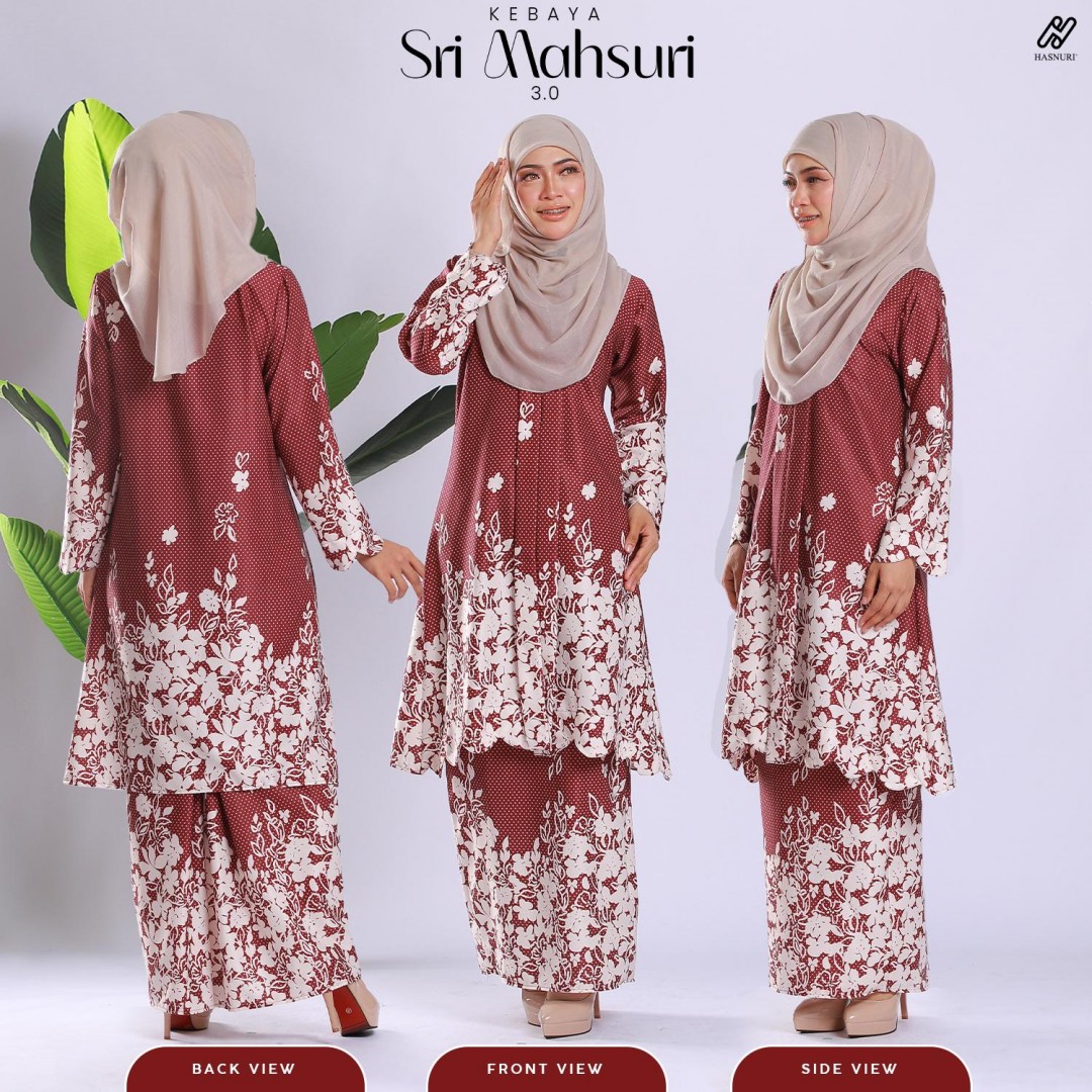 Kebaya Sri Mahsuri 3.0 - Brown