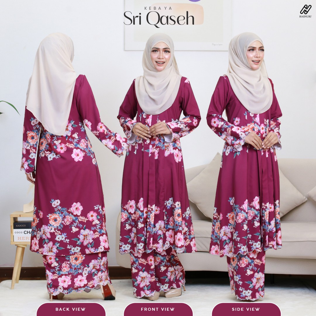 Kebaya Sri Qaseh - Magenta