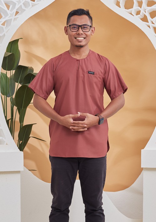 Kurta Syakir - Rosy Brown