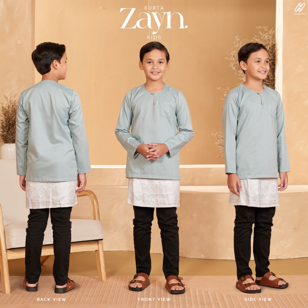 Kurta Zayn Kids - Light Olive