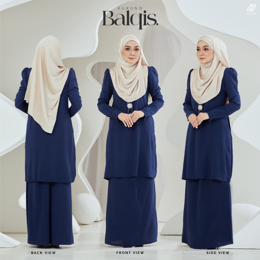 Kurung Balqis - Butter Orange