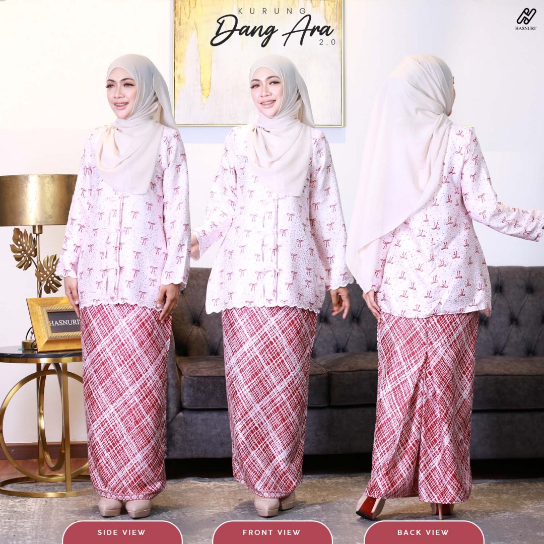 Kurung Dang Ara 2.0 - Nude Blue