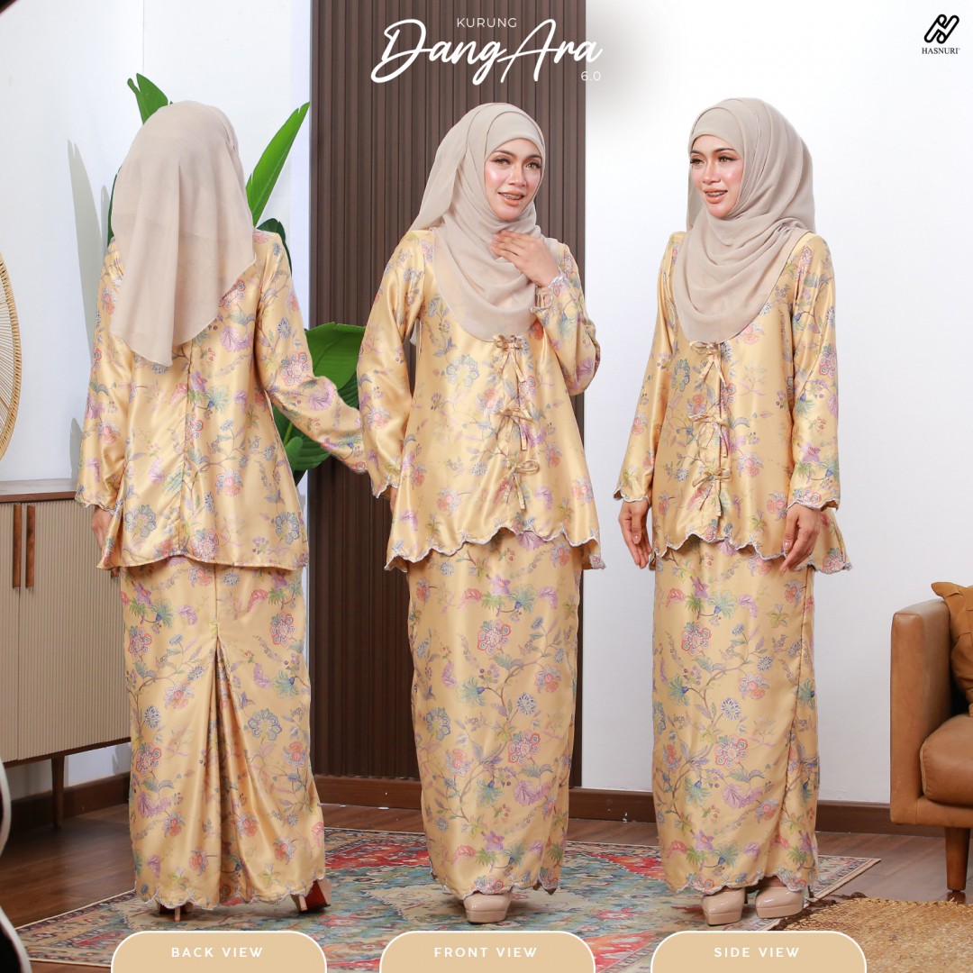 Kurung Dang Ara 6.0 - Nude Peach