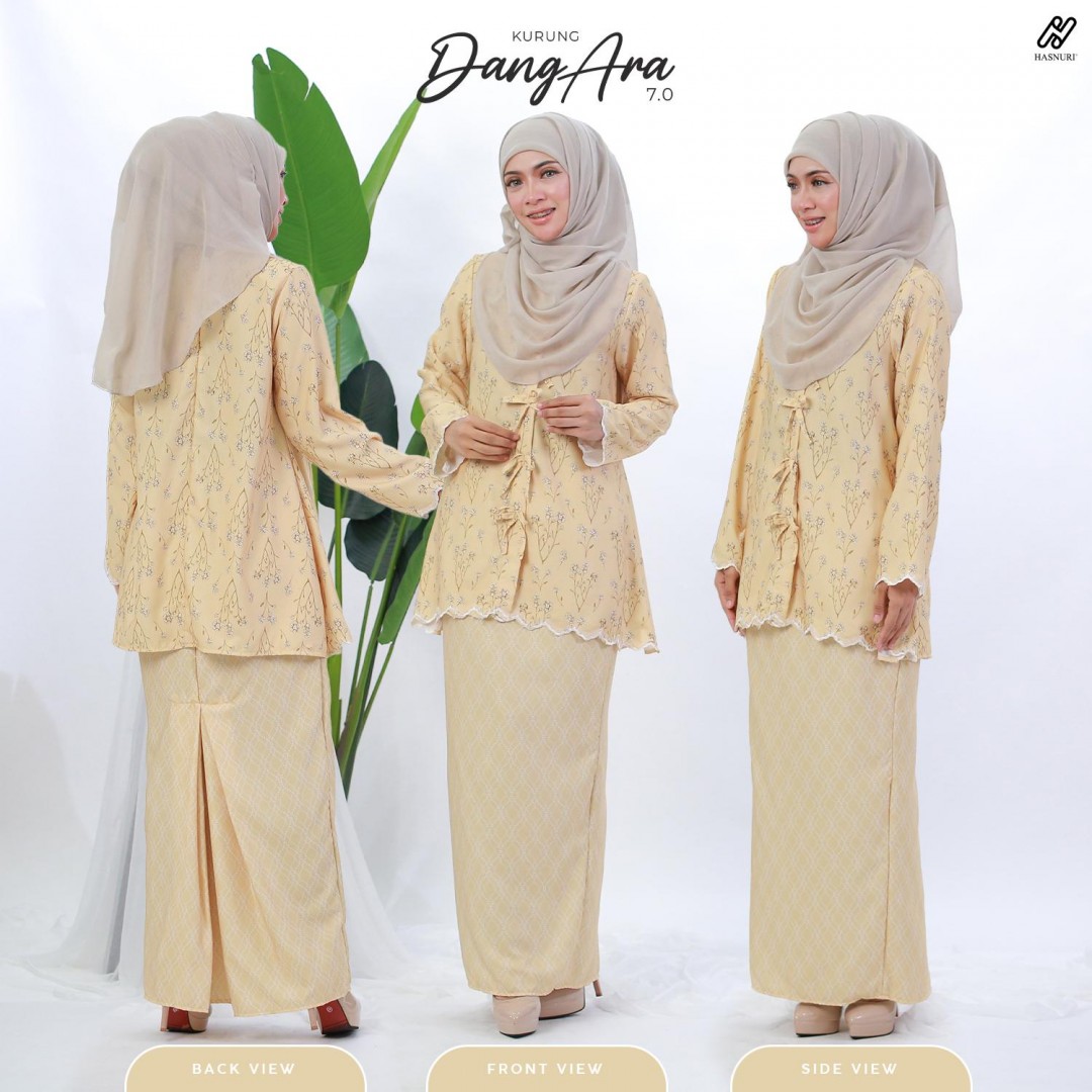 Kurung Dang Ara 7.0 - Sweet Pink