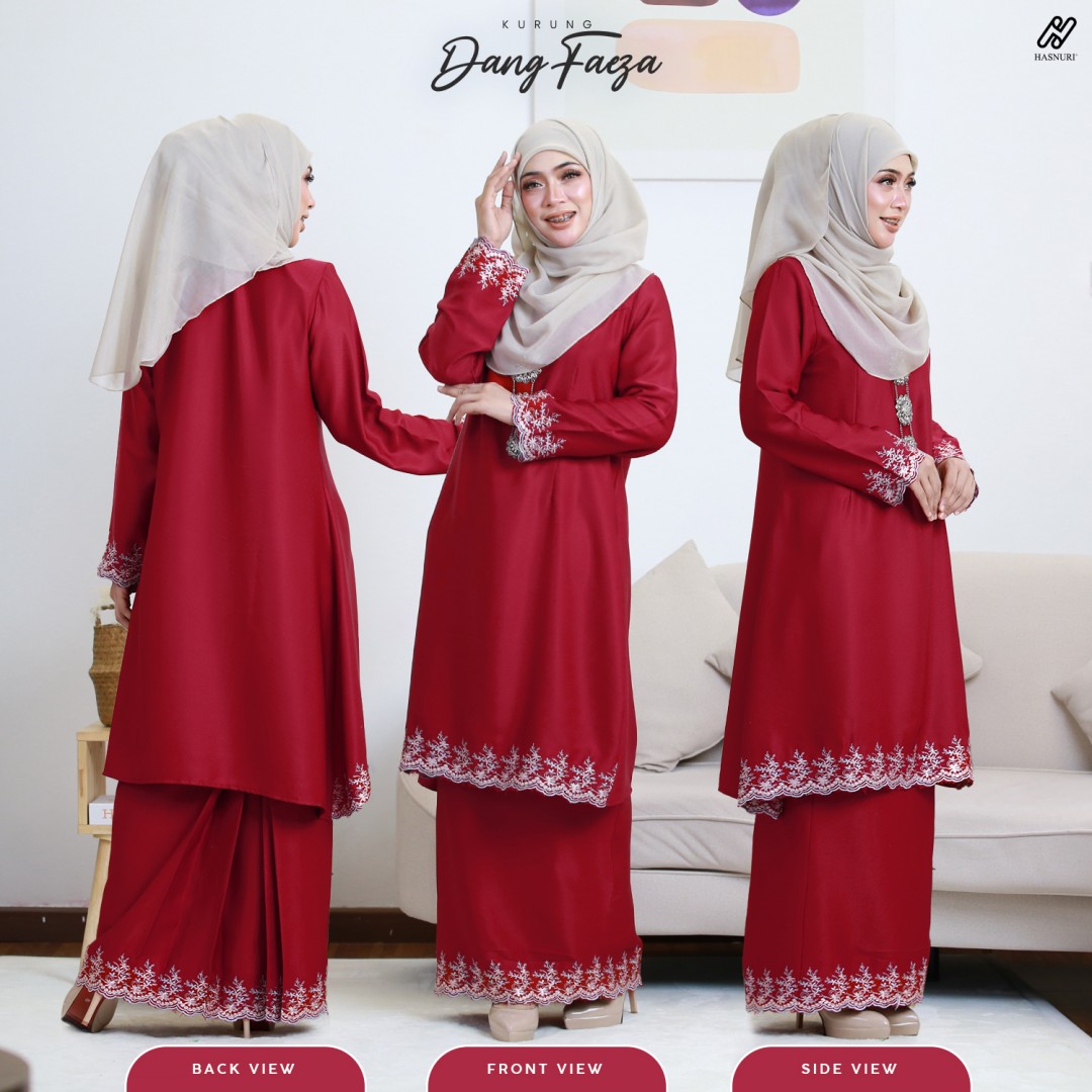 Kurung Dang Faeza - Vanilla