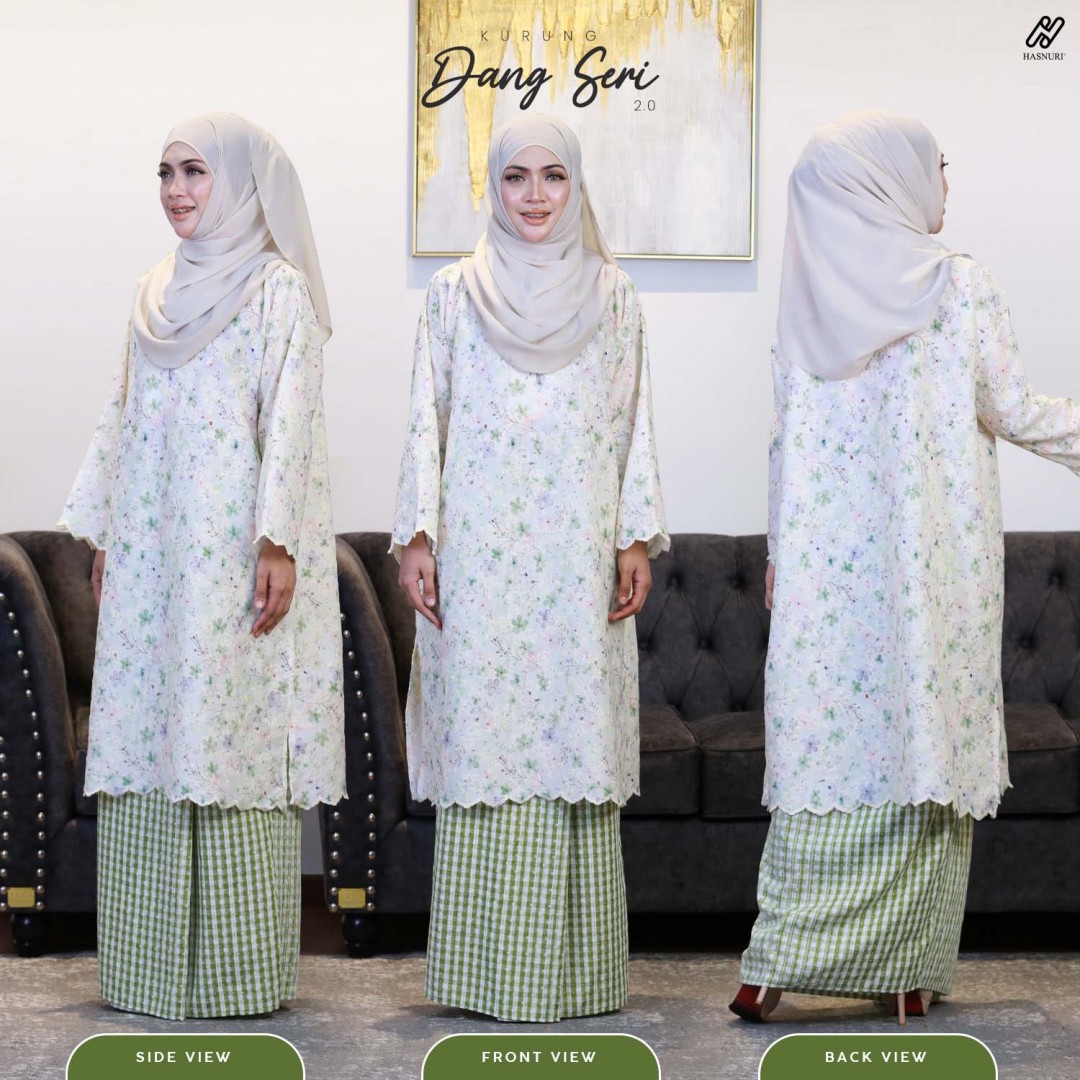 Kurung Dang Seri 2.0 - Soft Pink