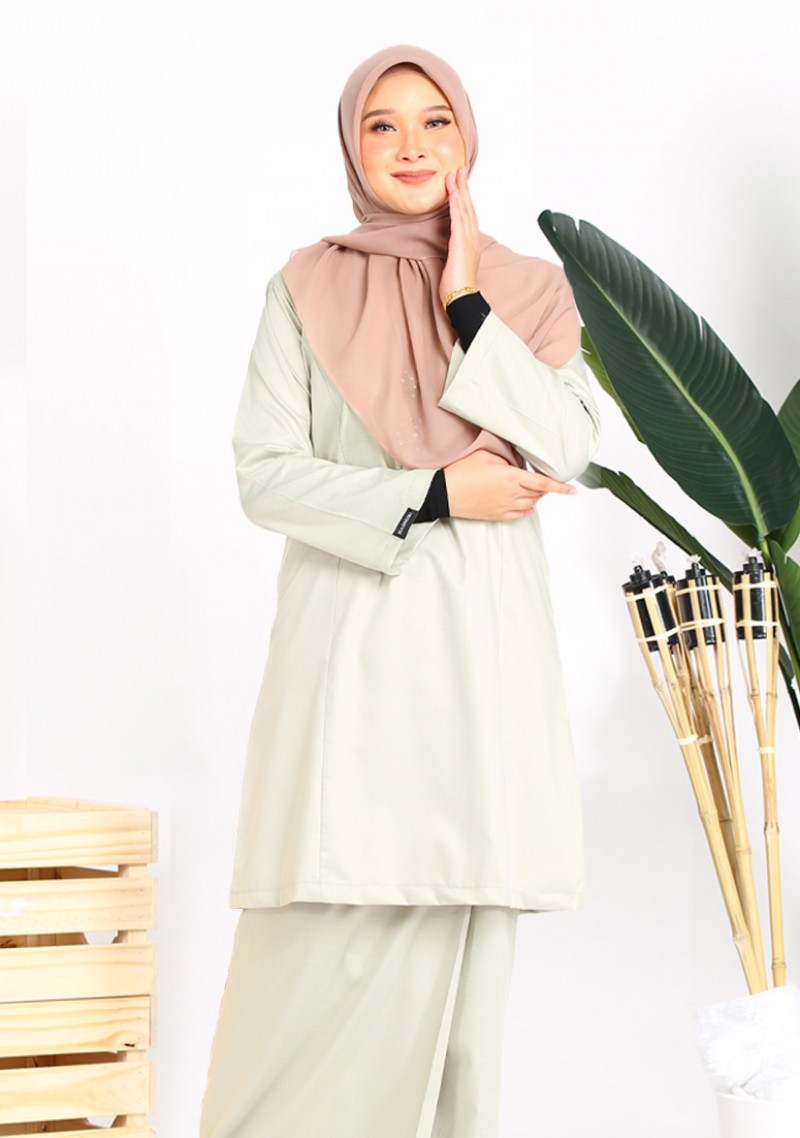 Kurung Hanee - Baby Green