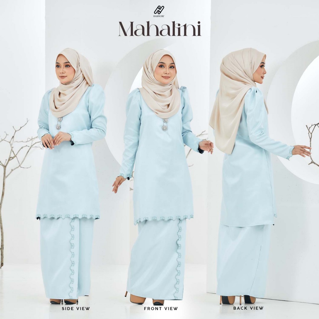 Kurung Mahalini - Baby Blue