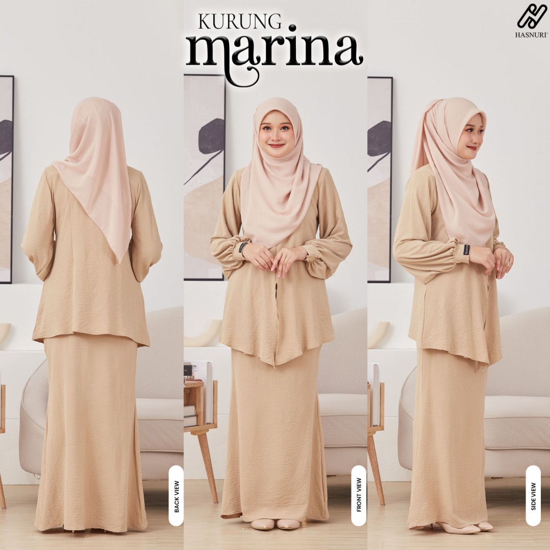 Kurung Marina - Dark Belacan