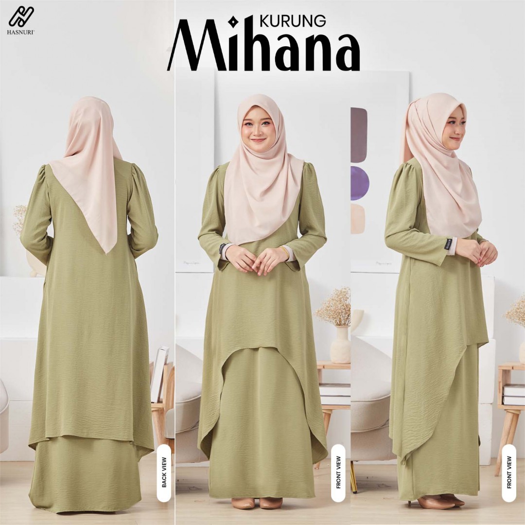 Kurung Mihana - Green