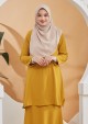 Kurung Nur Elina - Mustard