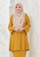 Kurung Nur Zaleha - Mustard