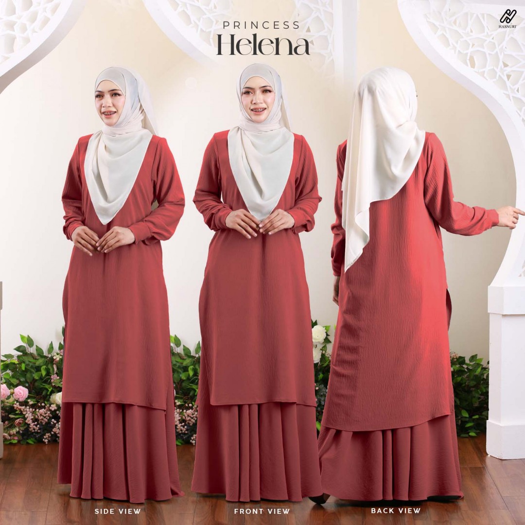 Kurung Princess Helena - Rosewood