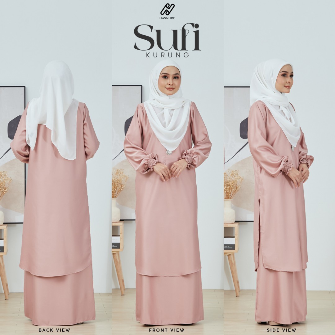 Kurung Sufi - Ash Brown