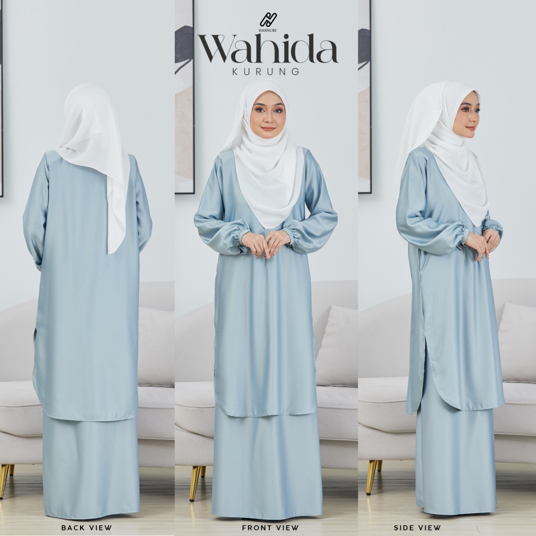 Kurung Wahida - Baby Blue