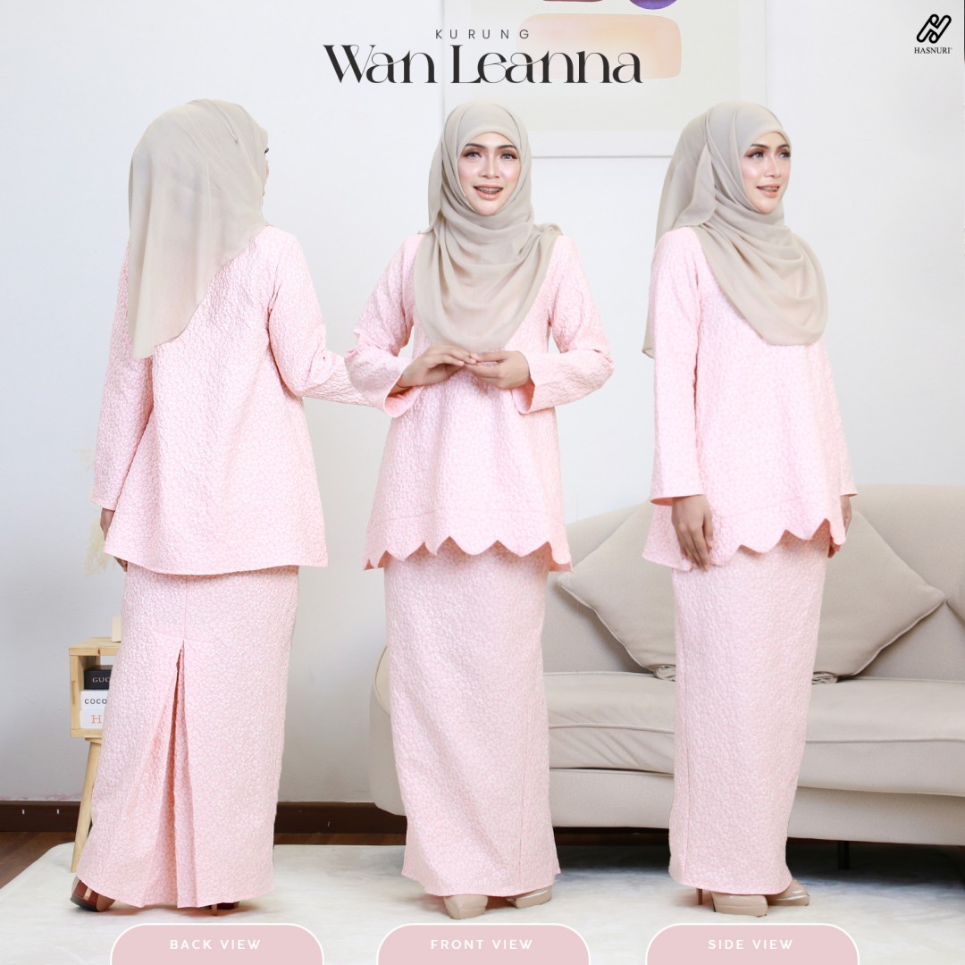 Kurung Wan Leanna - Vanilla Cream