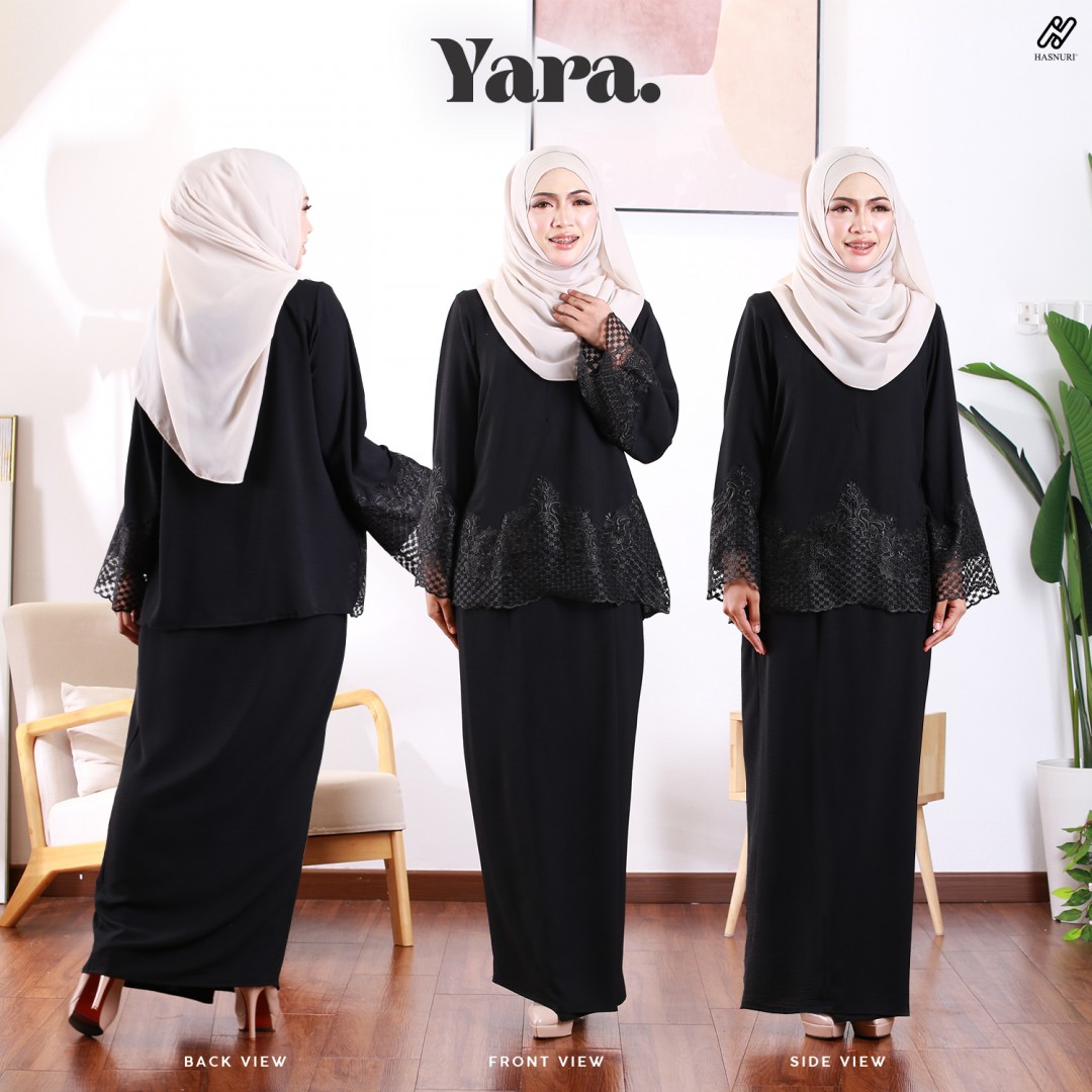 Kurung Yara - Black