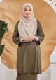 Kurung Zahara - Moss Green