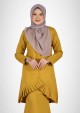 Kurung Zinnira - Mustard