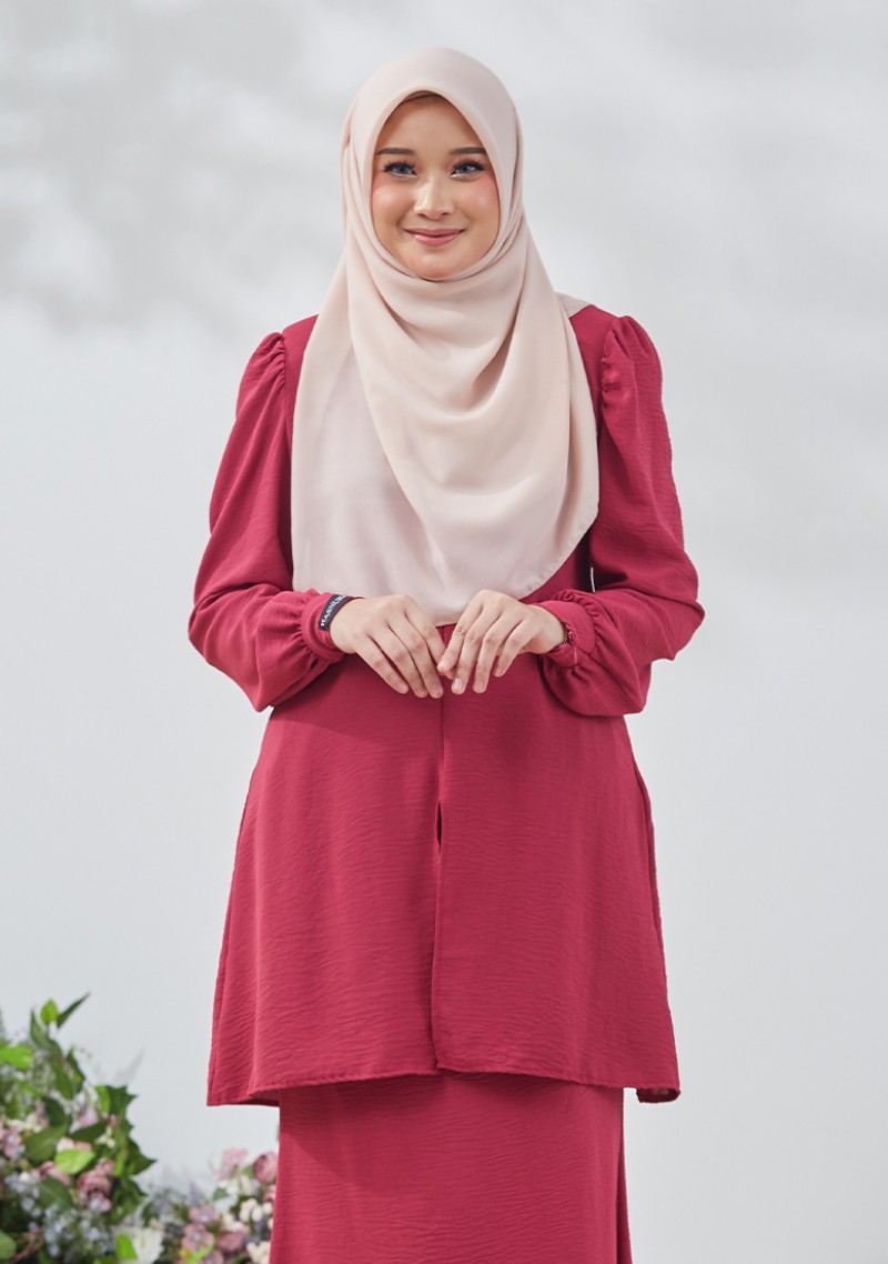Kurung Zulaikha - Magenta