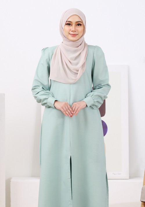 Suit Tun Zakiya - Light Mint
