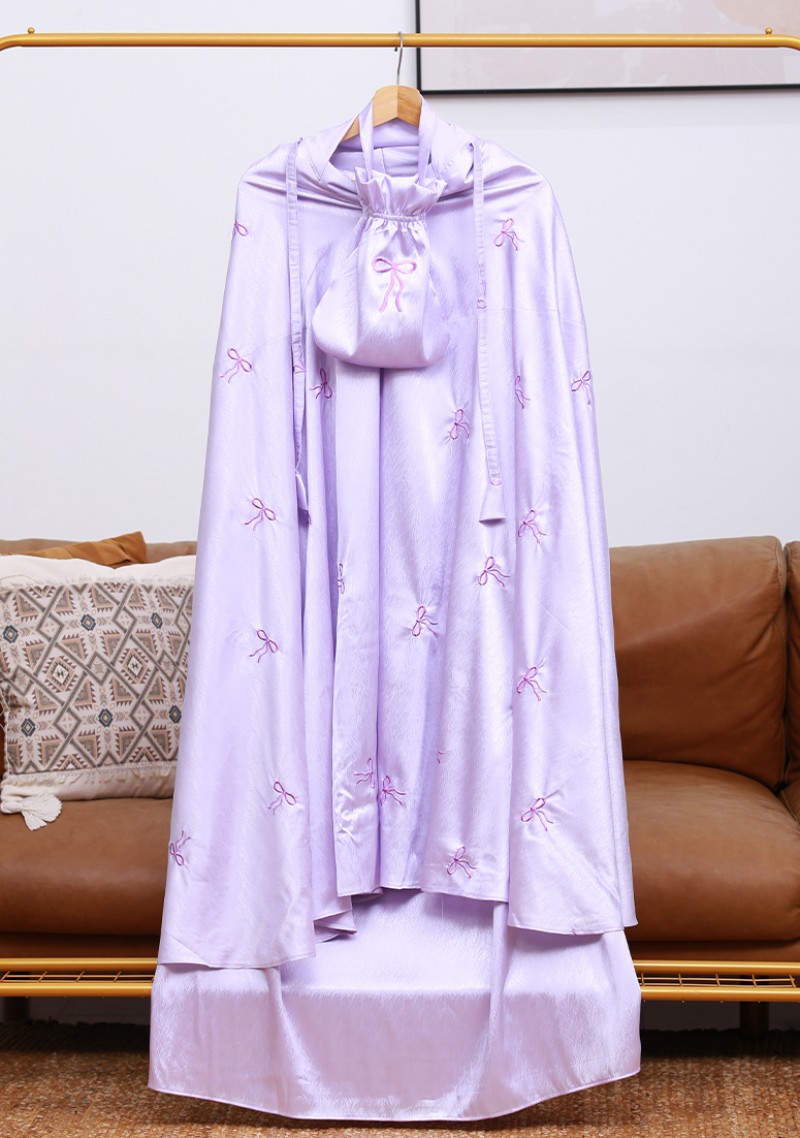 Telekung Reben - Lilac Purple