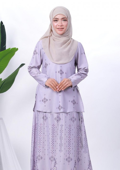 Kurung Hanami - Lilac Purple