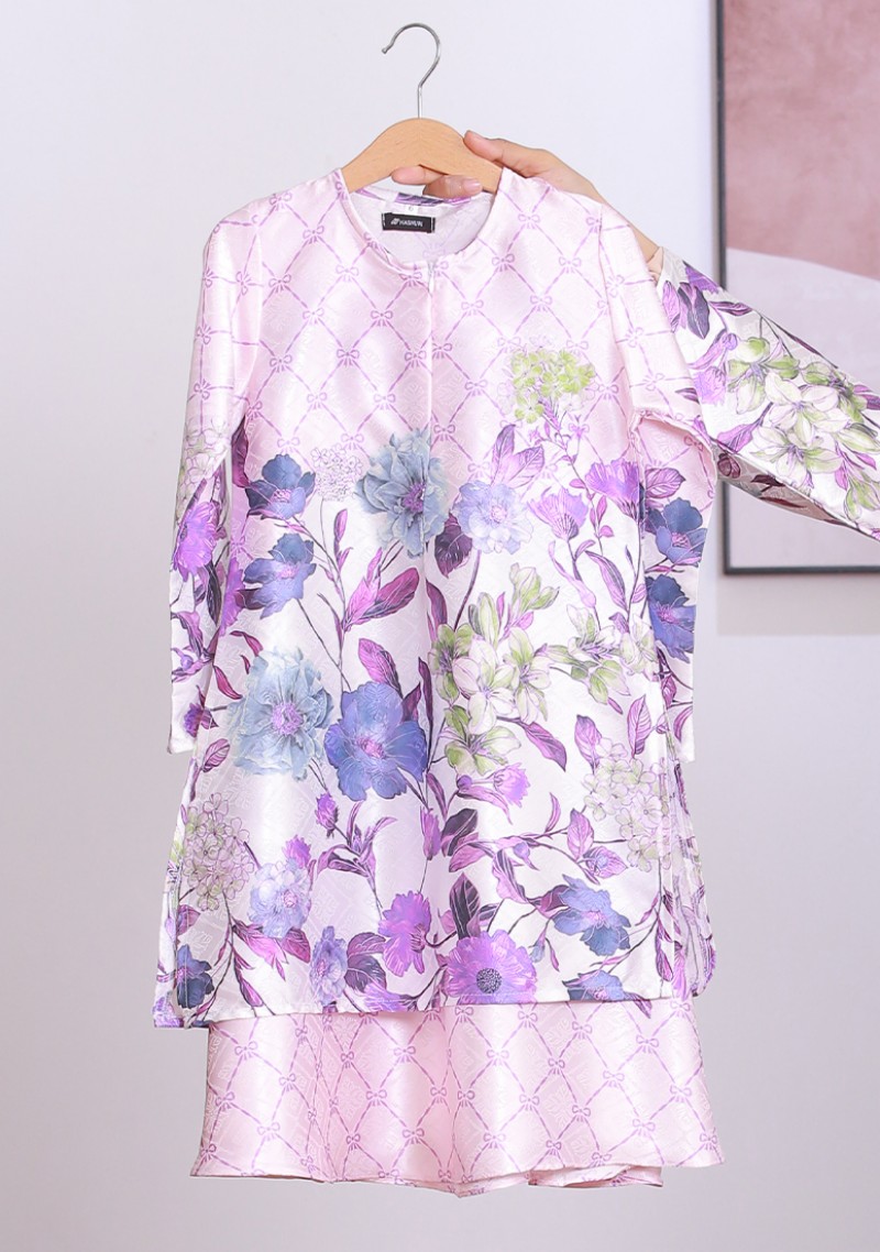 Kurung Princess Aireen Kids 2.0 - Lilac Purple