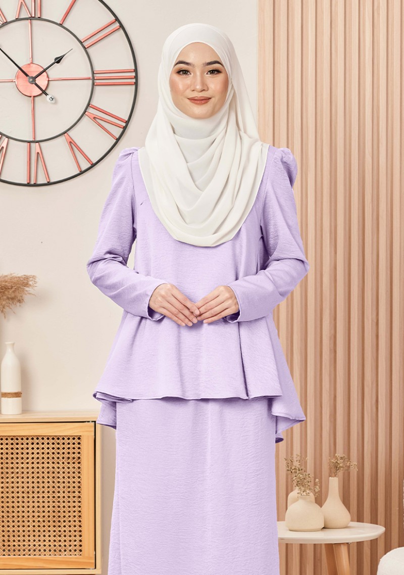 Kurung Puteri Daniya - Lilac Purple