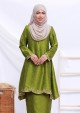 Kurung Che Fatima - Lime Green