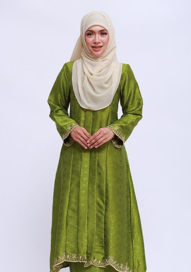 Kebaya Che Najwa - Lime Green