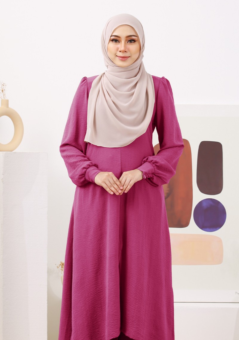 Suit Nur Zakiya - Magenta