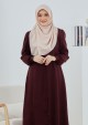Suit Puteri Zakiya - Maroon