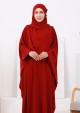 Abaya Hafiza - Maroon