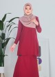 Kurung Lily - Maroon