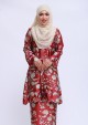 Kebaya Che Balqis - Maroon