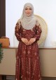 Dress Mihana - Maroon