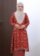 Kurung Che Maisara - Maroon